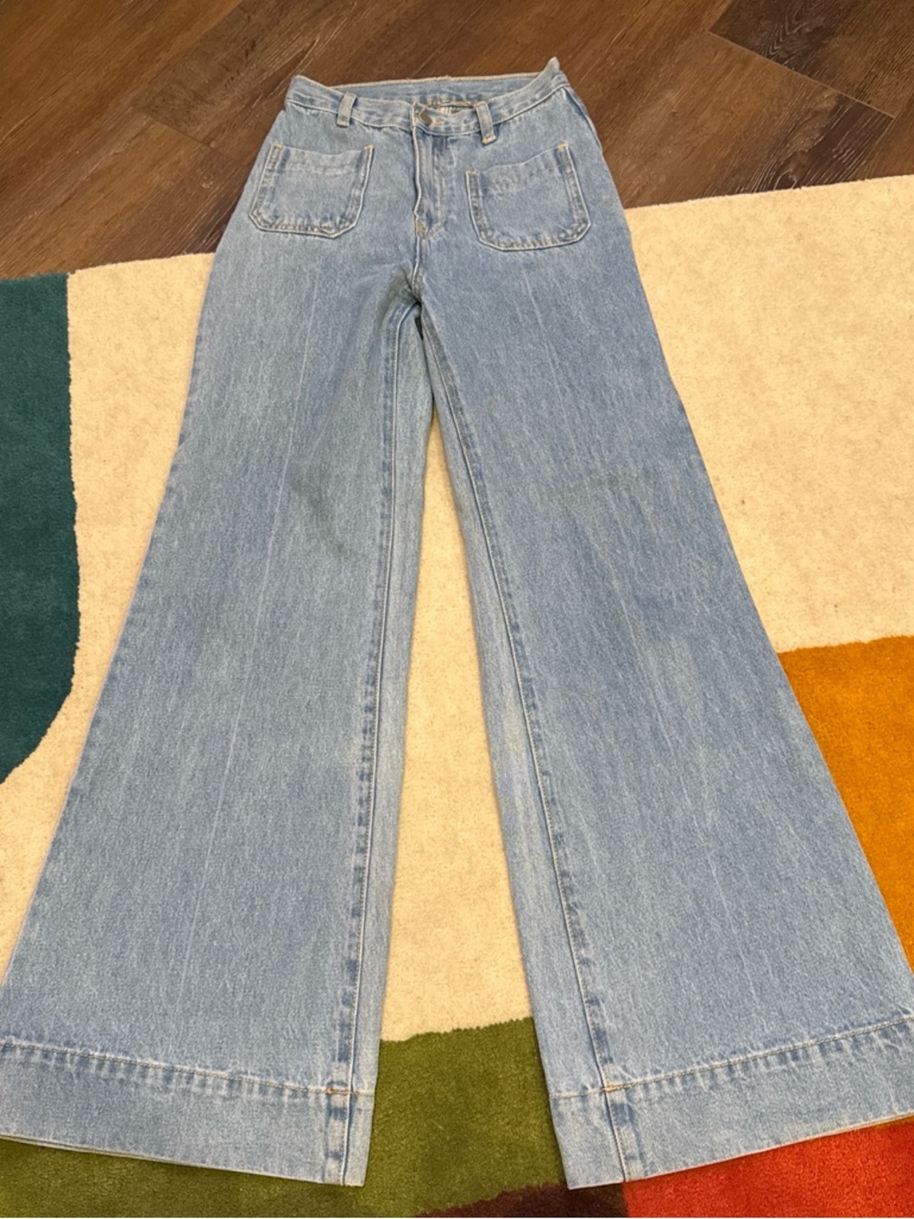 Light Blue Wide Leg Women’s Jeans
